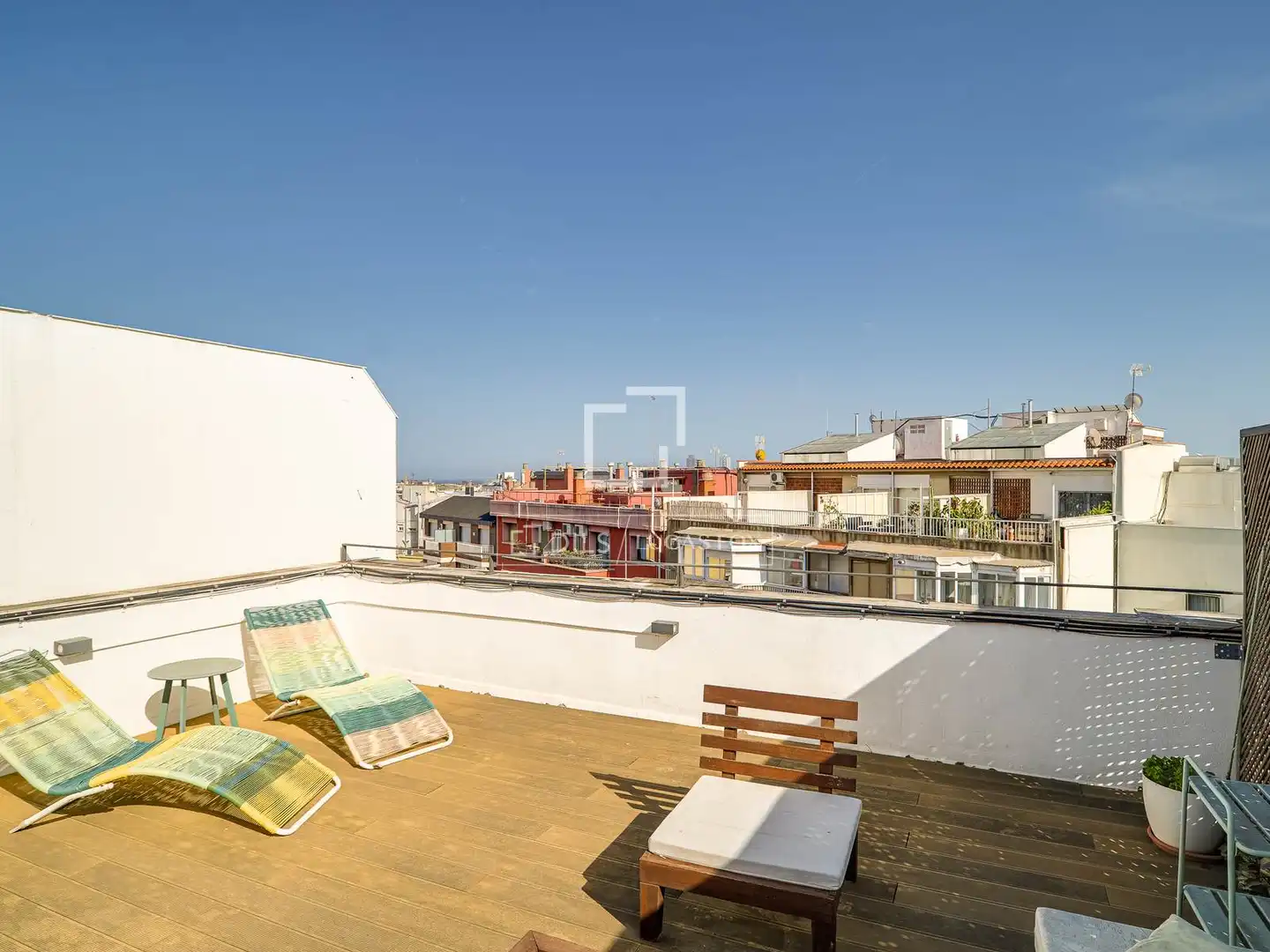 Terrasse von Dachboden zum Verkauf in Barcelona mit Klimaanlage, Heizung und Terrasse