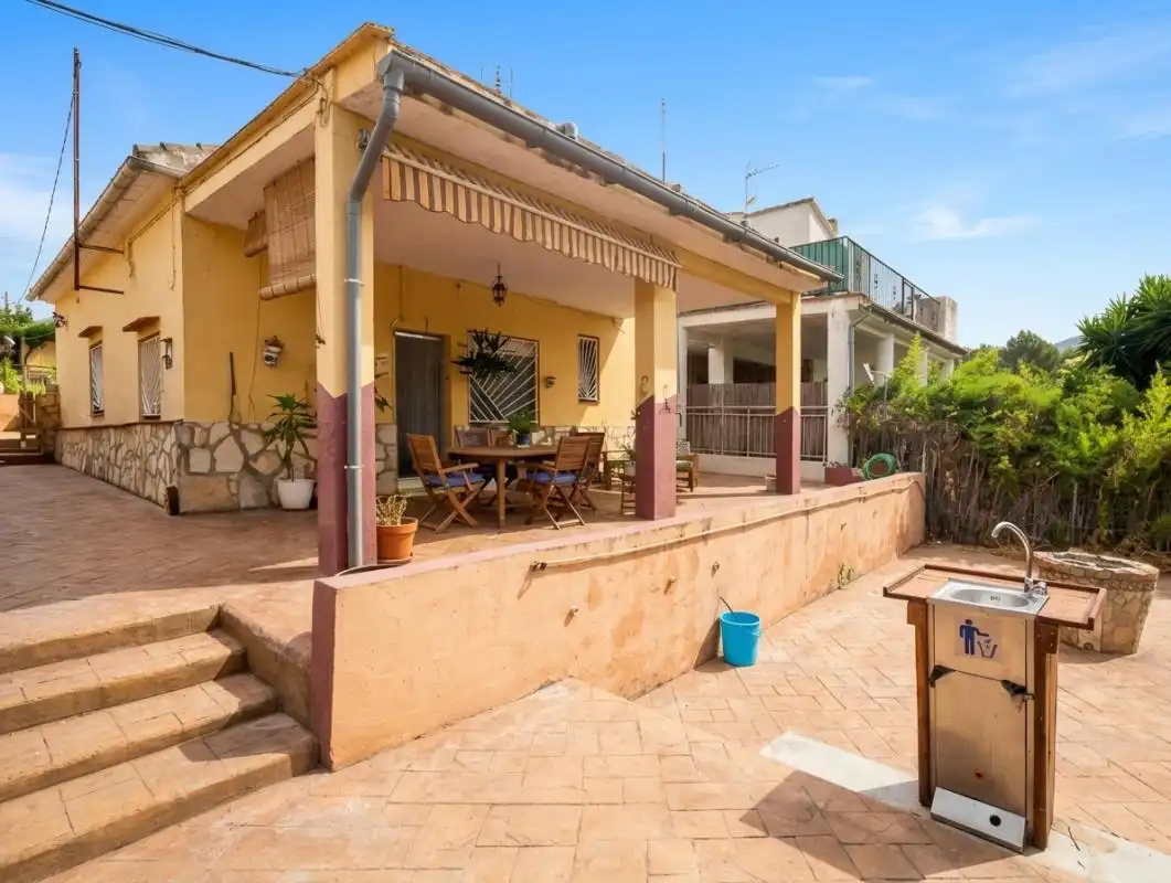 Terraza de Casa o chalet en venta en Simat de la Valldigna con Calefacción, Jardín privado y Terraza