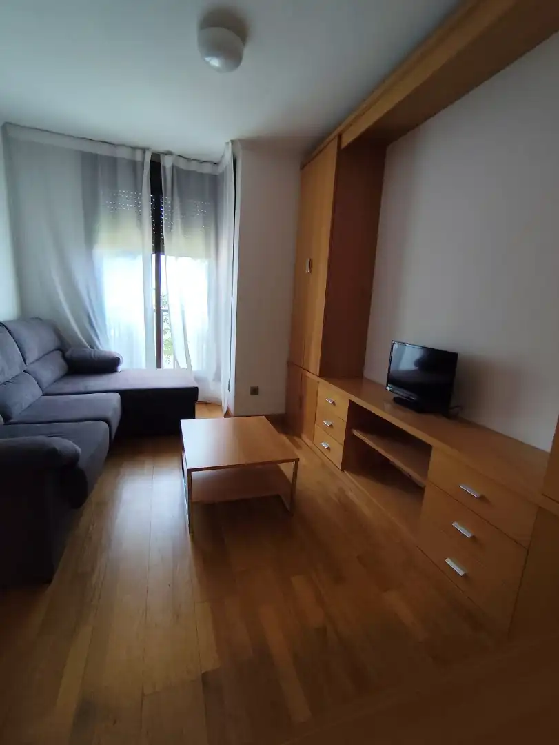 Sala de estar de Apartamento de alquiler en Madrid con Aire acondicionado, Calefacción y Parquet