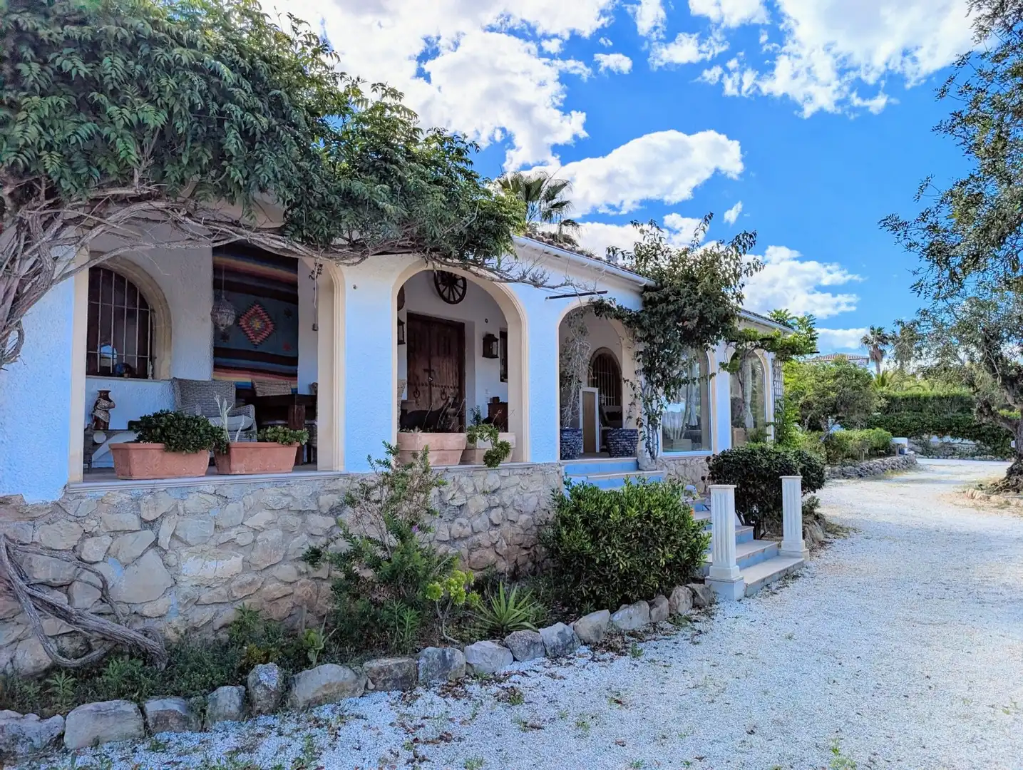Vista exterior de Finca rústica en venta en Jávea / Xàbia con Aire acondicionado