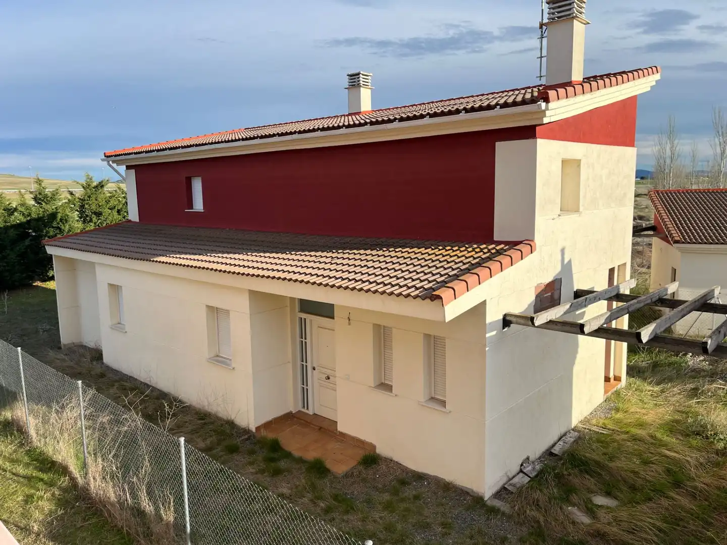 Exterior view of Houses for sale in Sanchidrián  with Private garden and Terrace