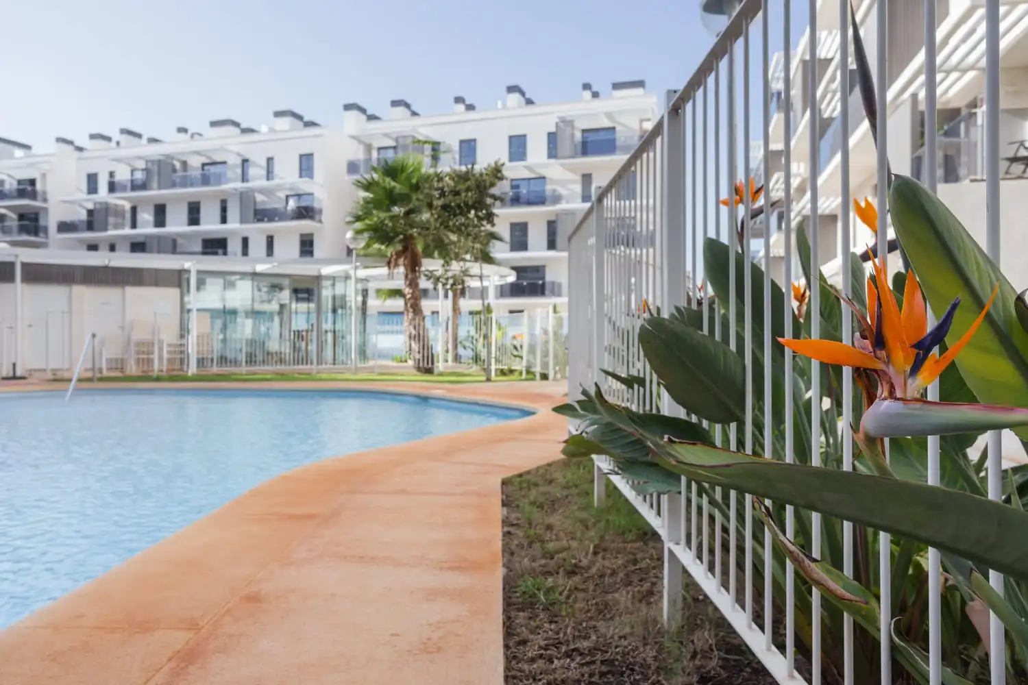 Piscina de Apartamento en venta en Dénia con Aire acondicionado, Calefacción y Jardín privado