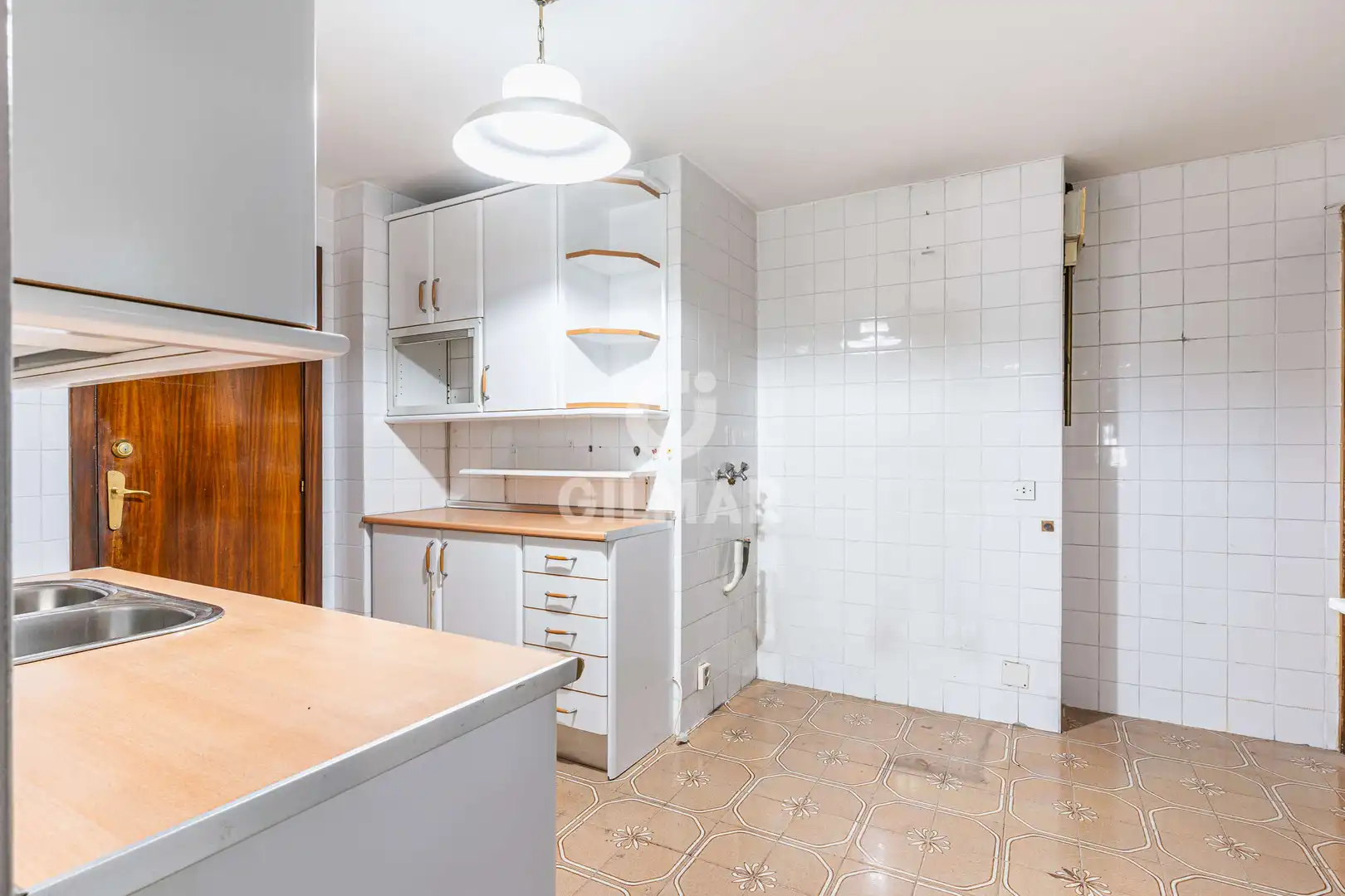 Kitchen of Flat for sale in Madrid  with Heating and Balcony