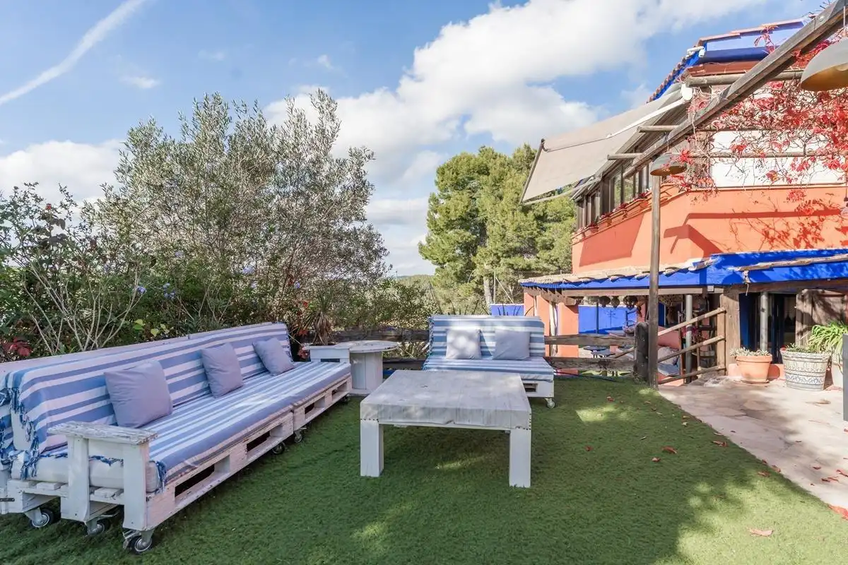 Terraza de Casa o chalet en venta en Sant Pere de Ribes con Aire acondicionado, Jardín privado y Terraza