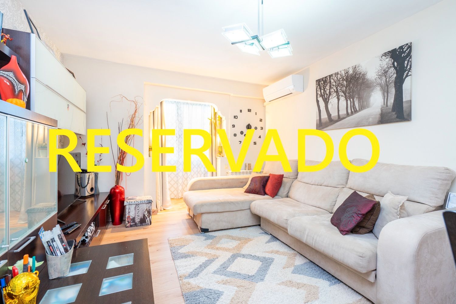 Living room of Flat for sale in Móstoles  with Air Conditioner, Heating and Terrace