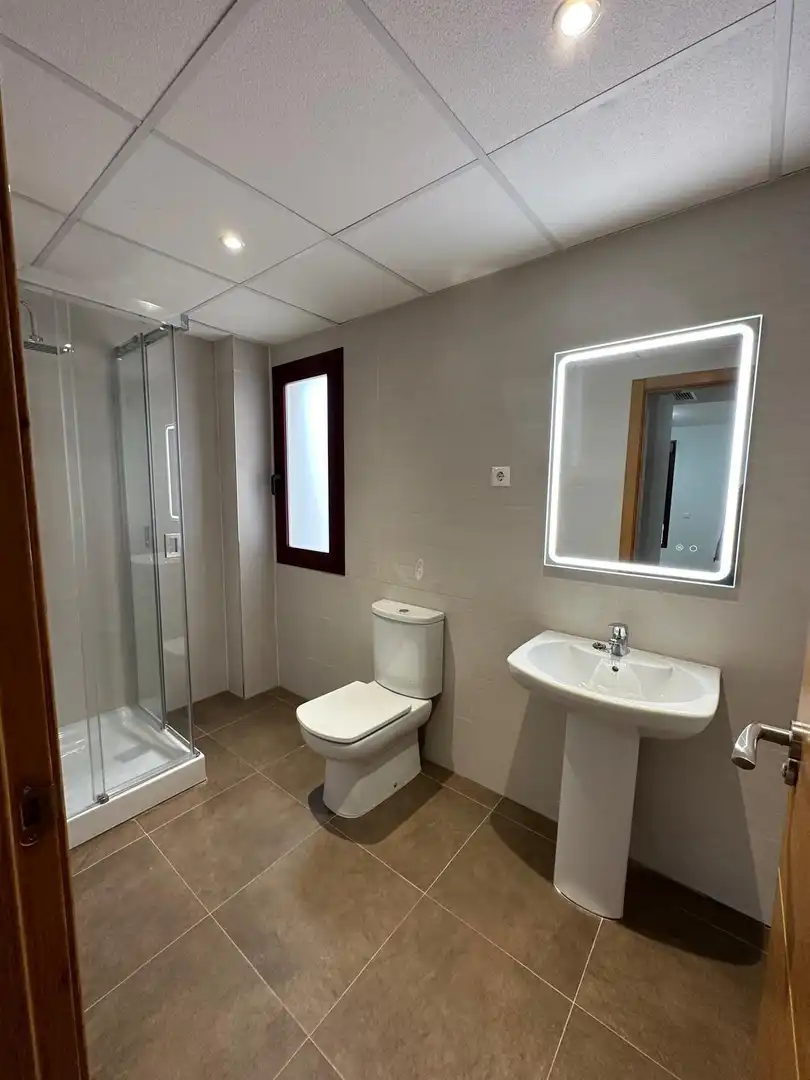 Badezimmer von Wohnungen zur Miete in Málaga mit Klimaanlage, Terrasse und Balkon