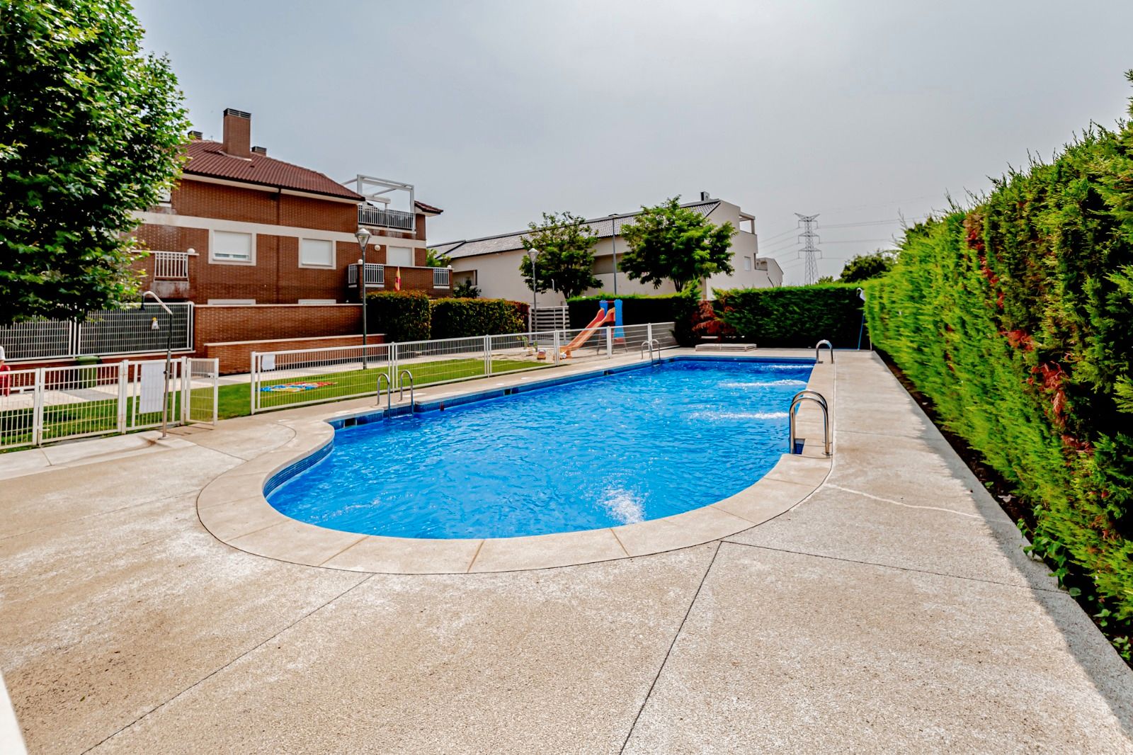 Swimming pool of Planta baja for sale in Meco  with Air Conditioner, Heating and Private garden