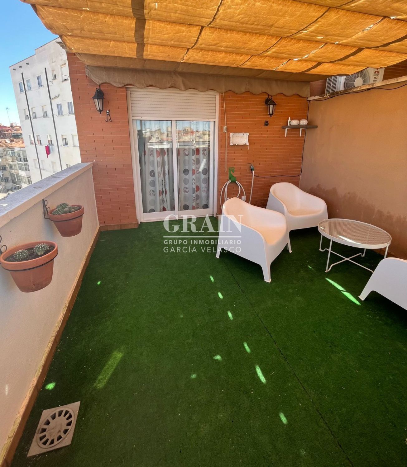 Garden of Attic for sale in  Albacete Capital  with Air Conditioner, Heating and Terrace