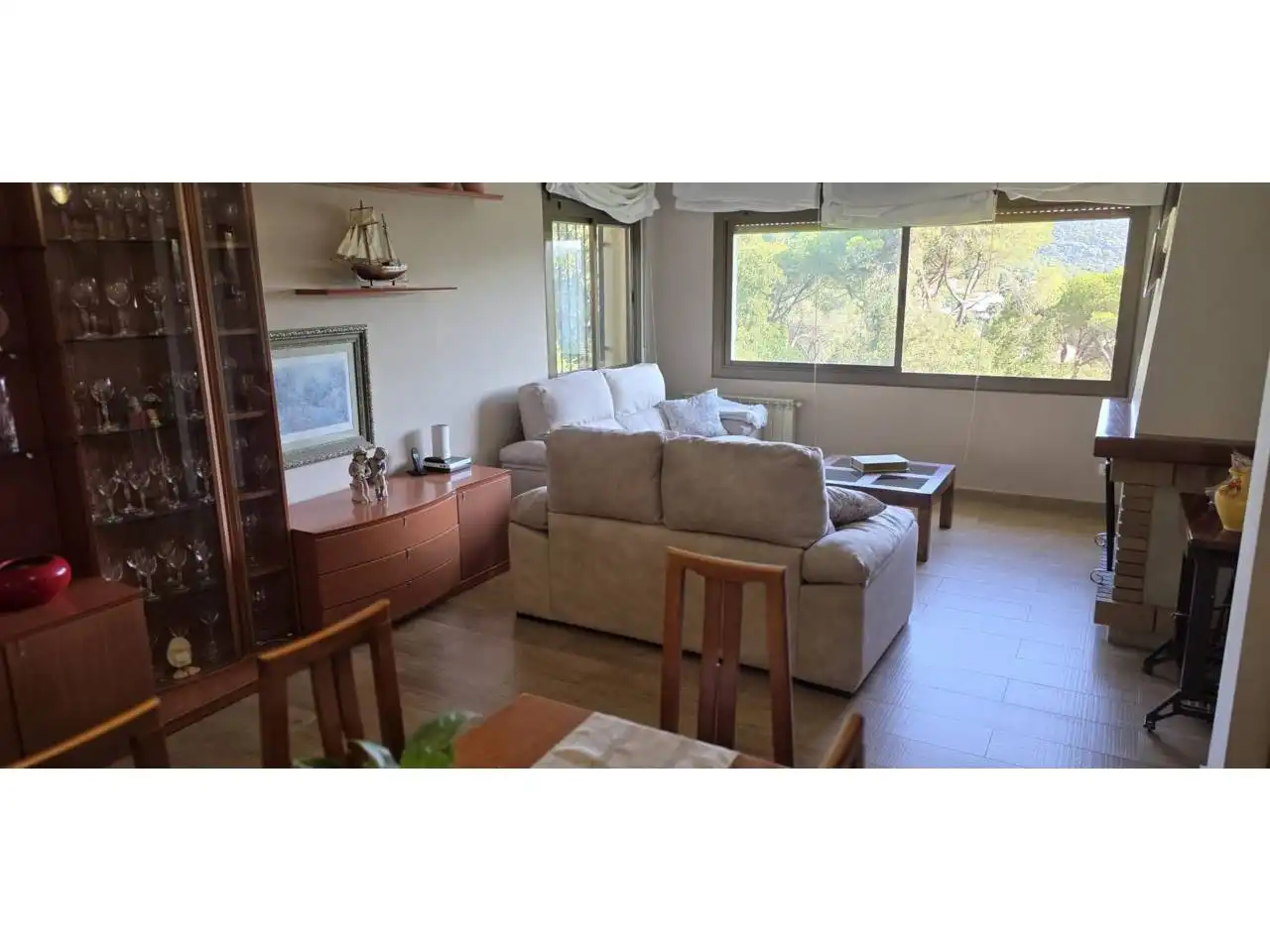 Living room of Houses for sale in Argentona  with Heating, Private garden and Terrace