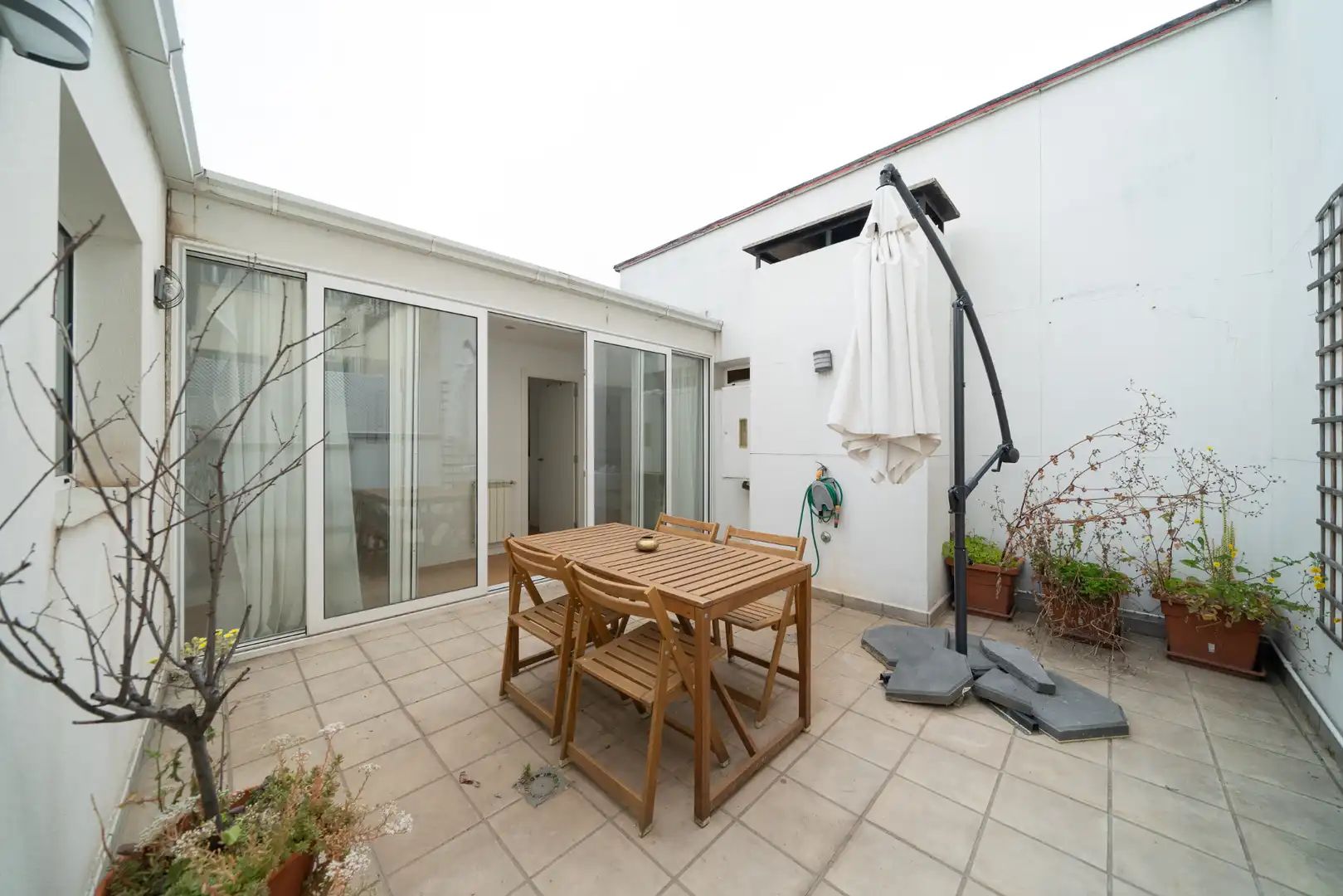 Terrasse von Dachboden zur Miete in Madrid mit Klimaanlage, Heizung und Terrasse