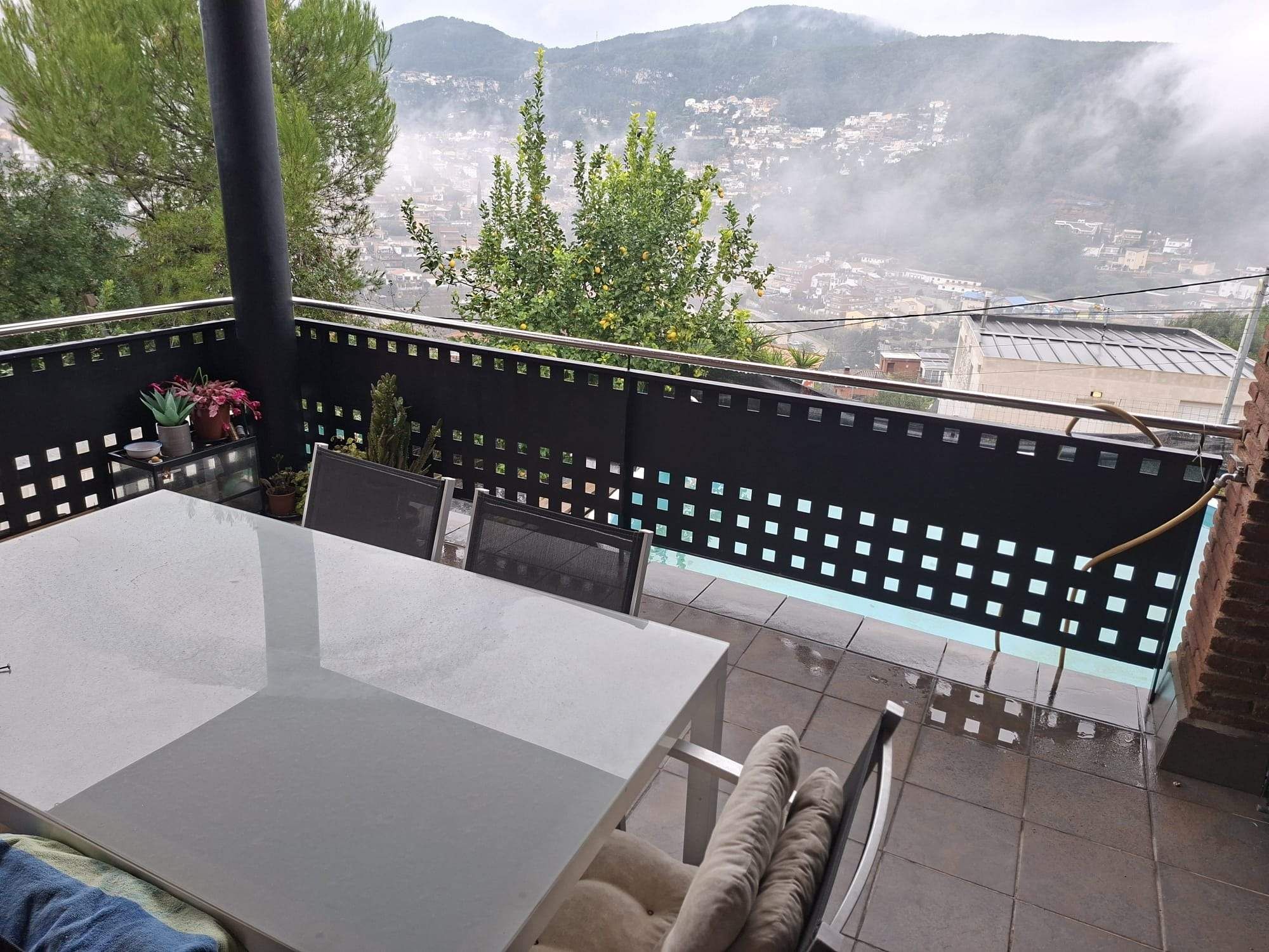 Terrace of Houses for sale in Vallirana  with Air Conditioner, Private garden and Balcony