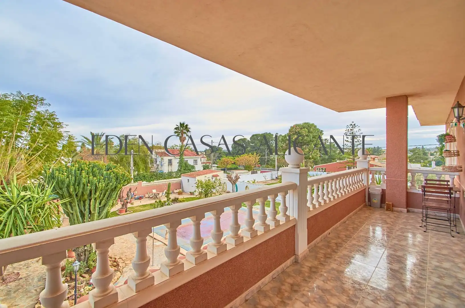 Terraza de Casa o chalet en venta en Mutxamel con Aire acondicionado, Jardín privado y Terraza