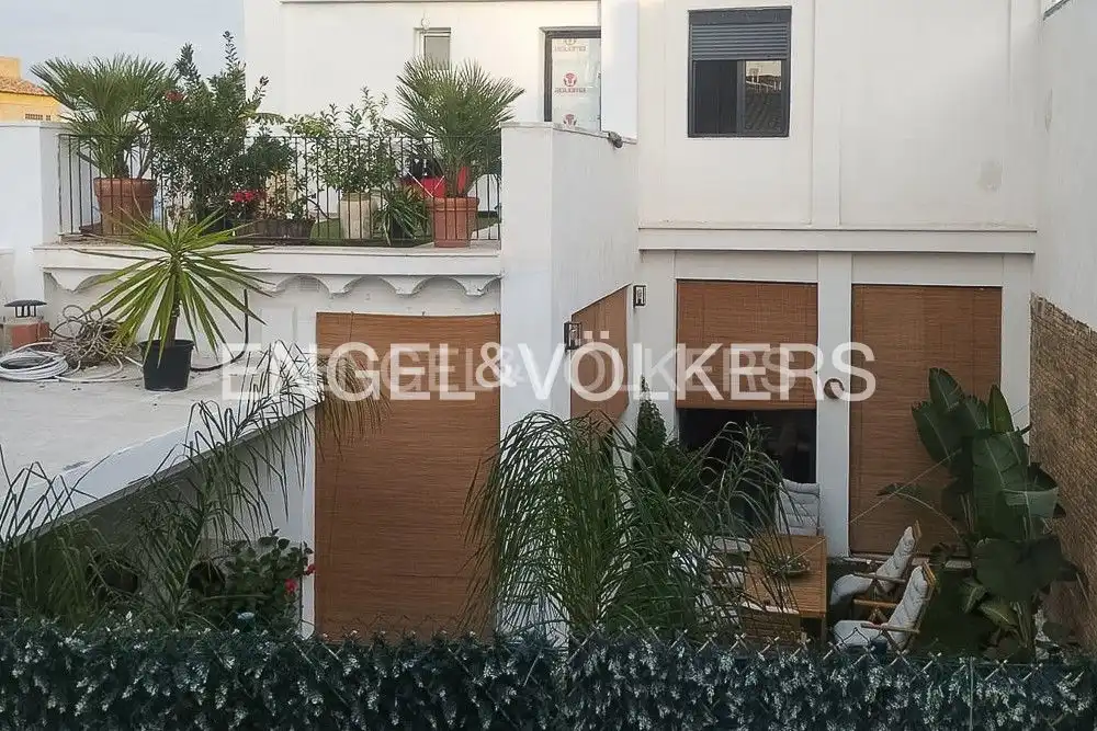 Terrace of Houses for rent in Alfafar  with Air Conditioner, Heating and Private garden