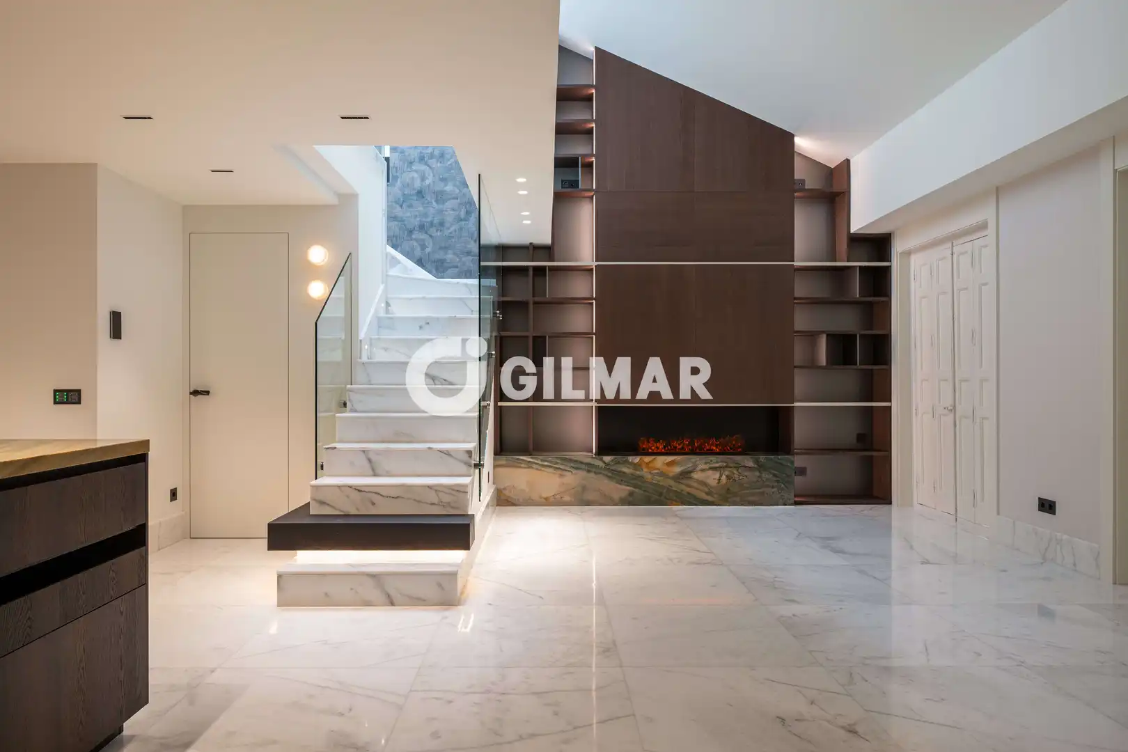 Sala de estar de Dúplex en venta en Madrid con Calefacción y Balcón
