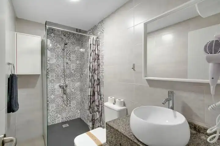 Baño de Planta baja en venta en San Bartolomé de Tirajana con Terraza, Amueblado y Lavadora