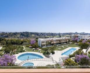 Swimming pool of Flat for sale in Estepona  with Air Conditioner, Terrace and Swimming Pool