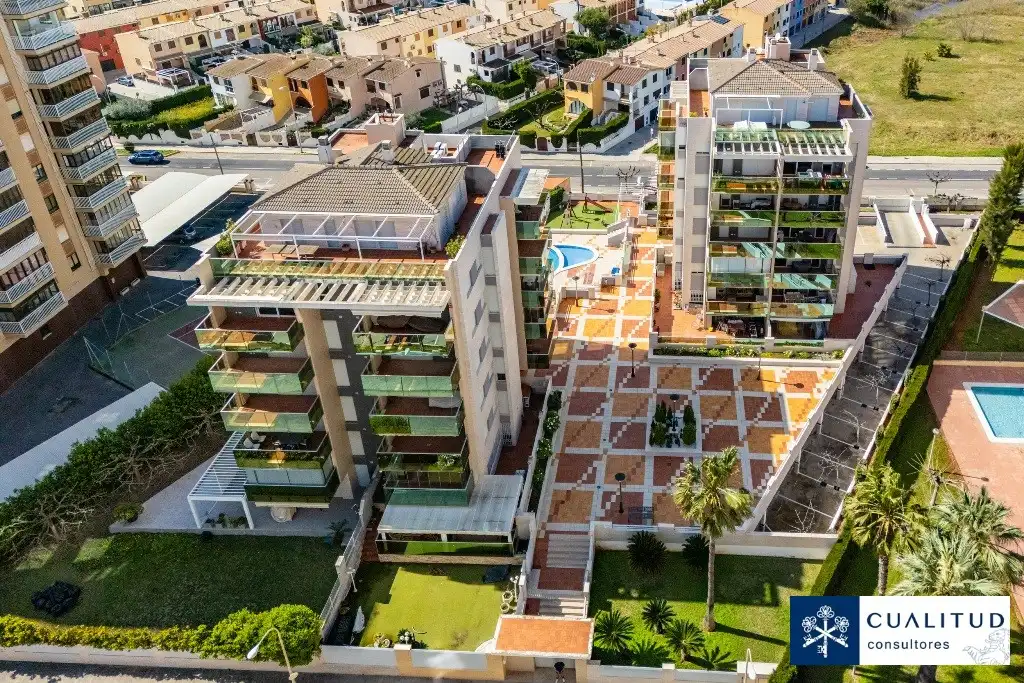 Exterior view of Flat for sale in Benicasim / Benicàssim  with Storage room
