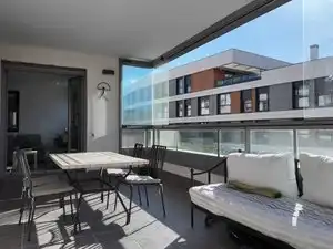 Terrasse von Wohnung zum Verkauf in Las Rozas de Madrid mit Klimaanlage, Terrasse und Abstellraum