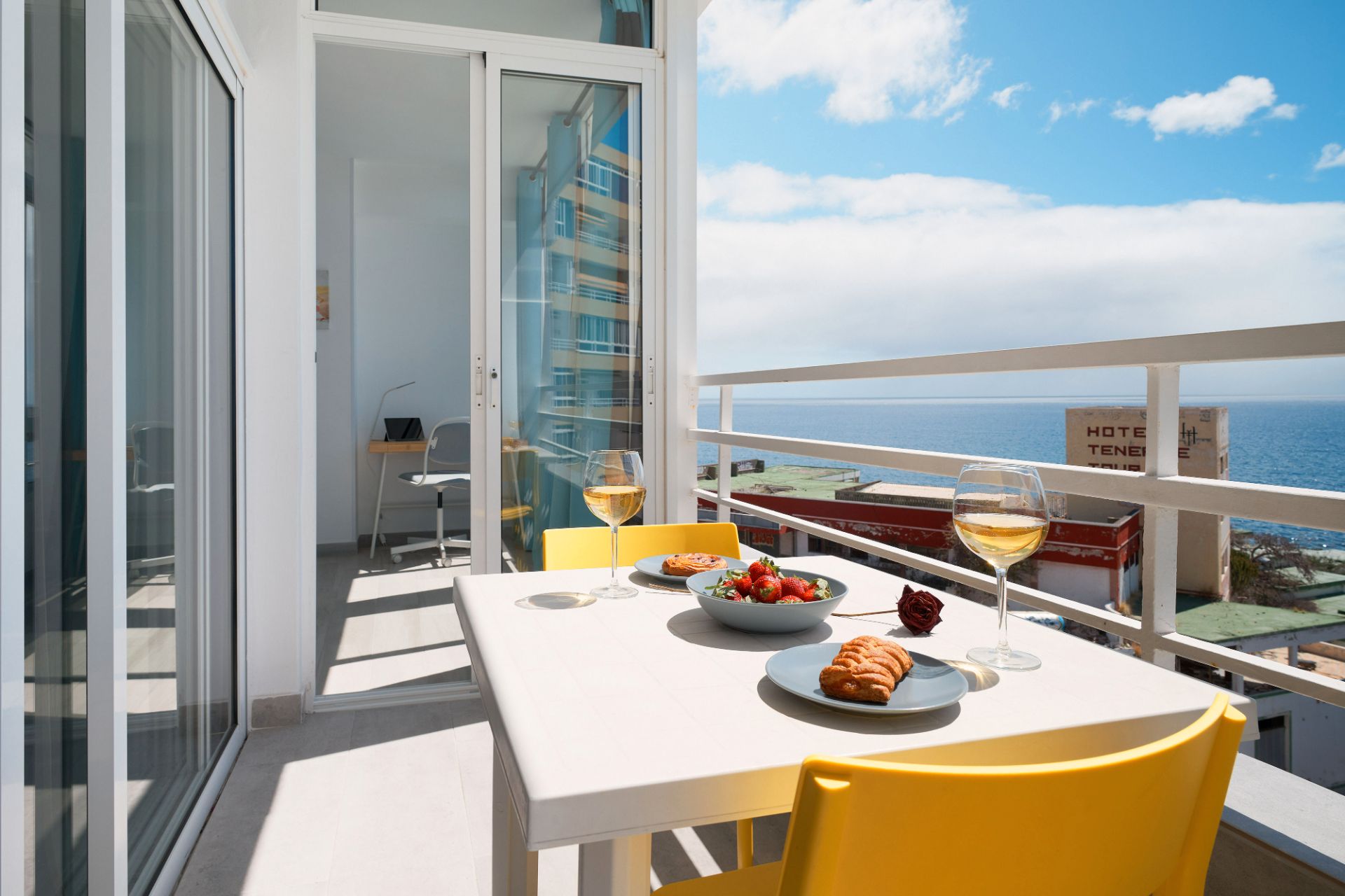 Terrace of Flat to rent in Candelaria  with Furnished, Washing machine and Microwave