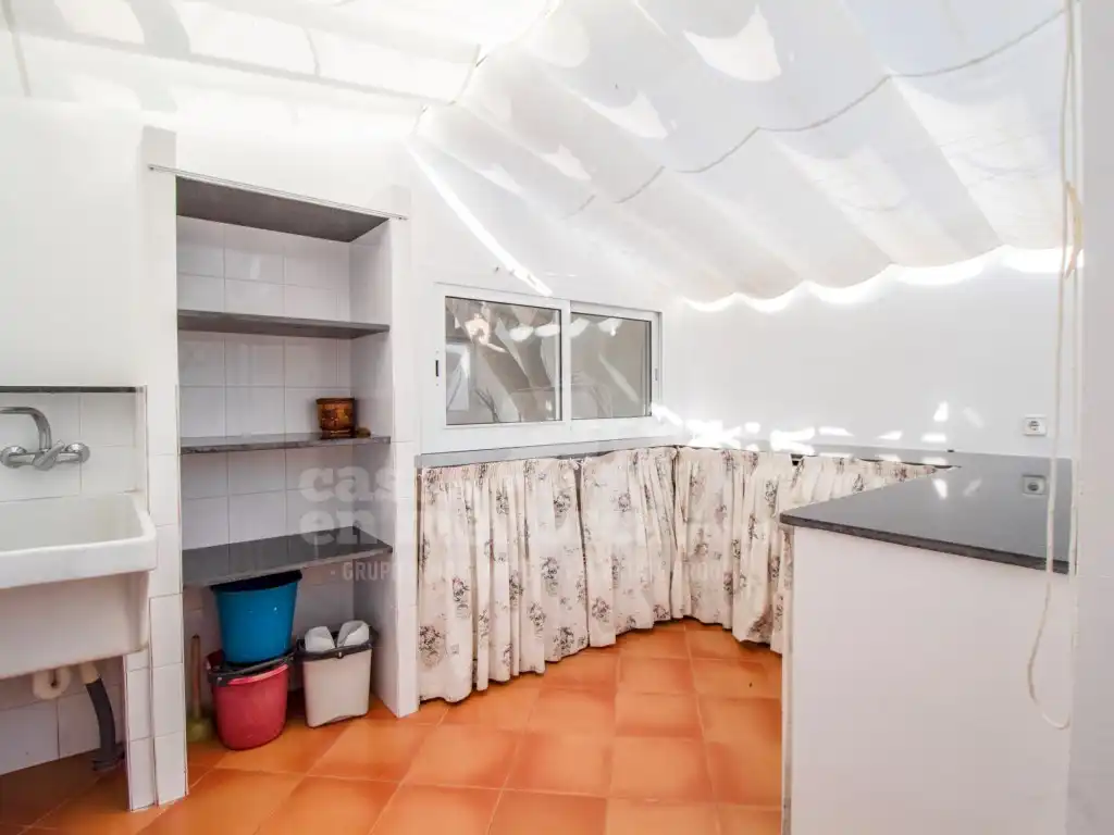 Kitchen of Houses for sale in Maó - Mahón  with Air Conditioner, Private garden and Terrace