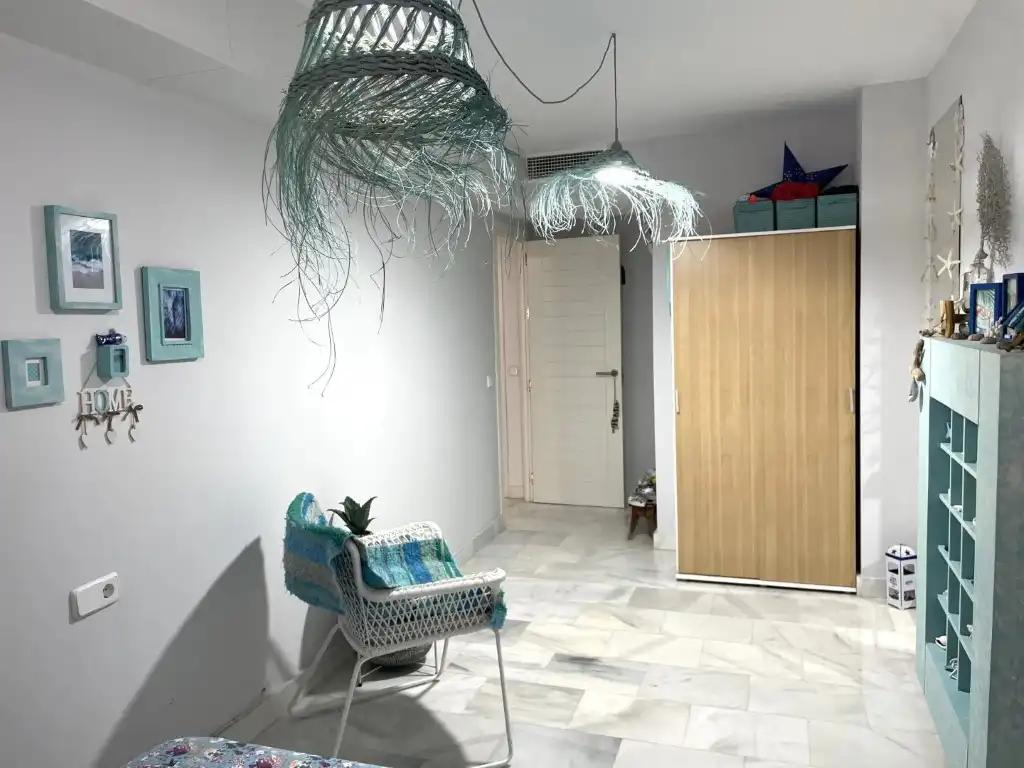 Dormitori de Apartament en venda en Garrucha amb Aire condicionat i Piscina comunitària