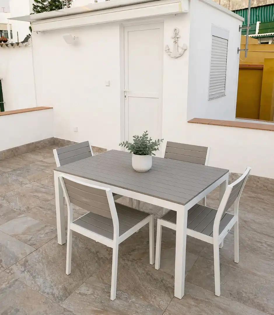 Terrassa de Casa o xalet de lloguer en Sanlúcar de Barrameda amb Aire condicionat, Calefacció i Terrassa