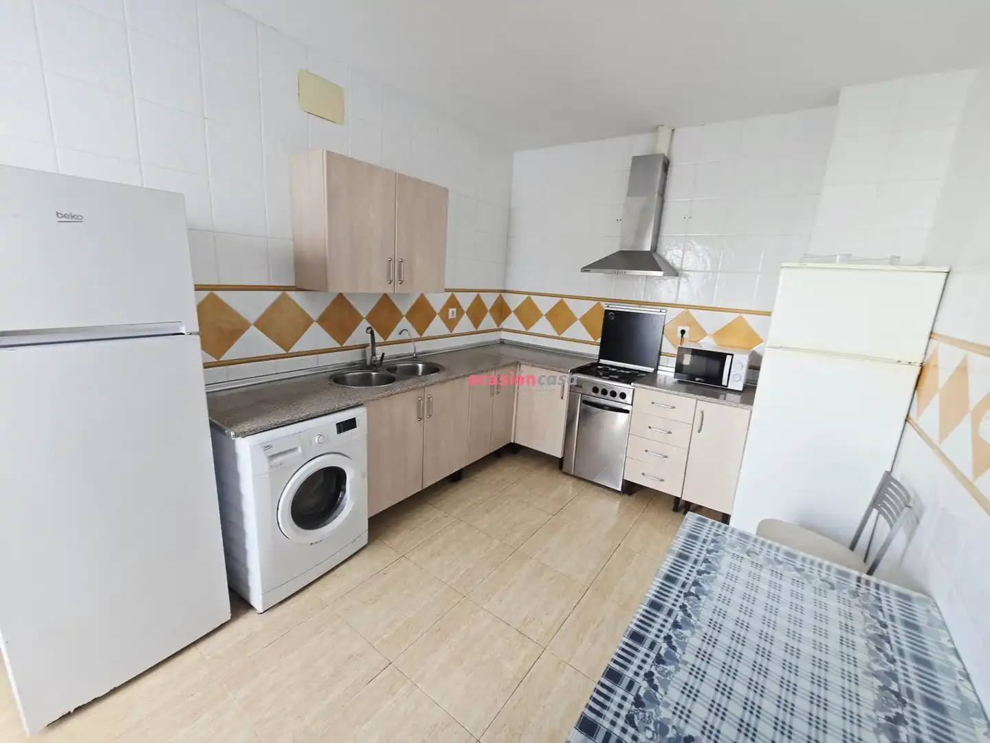Kitchen of Flat for sale in Pozoblanco  with Storage room, Furnished and Balcony