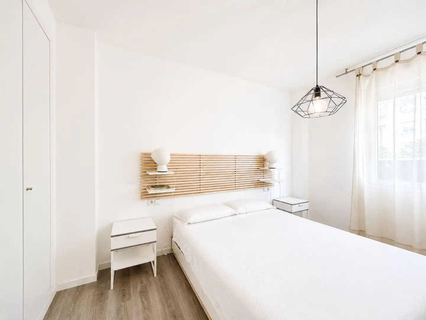 Schlafzimmer von Wohnungen zur Miete in Jávea / Xàbia mit Klimaanlage, Privatgarten und Terrasse