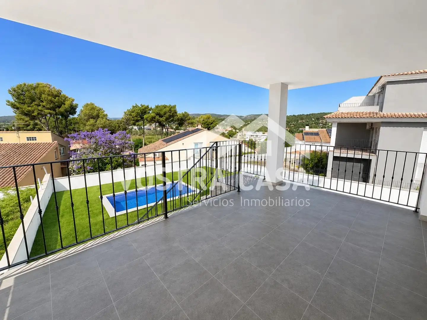 Terrassa de Casa o xalet en venda en Chiva