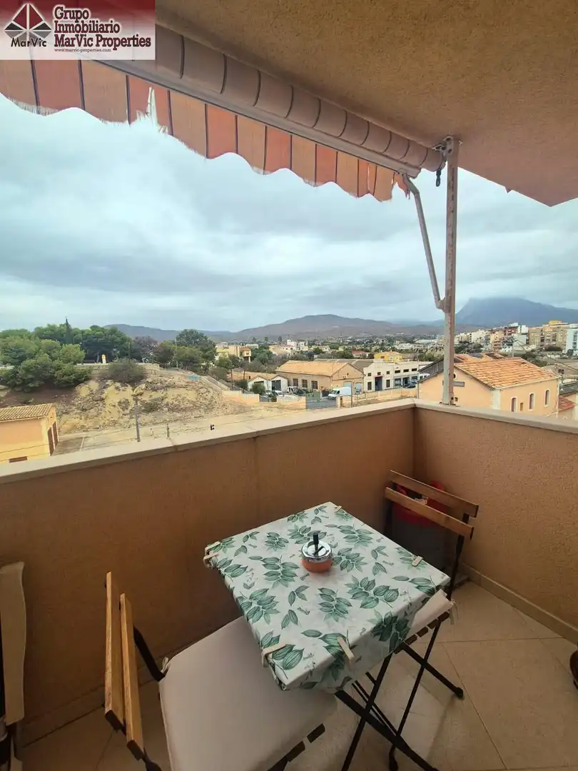 Terrasse von Dachboden zum Verkauf in Villajoyosa / La Vila Joiosa mit Klimaanlage, Terrasse und Balkon