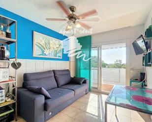 Living room of Flat for sale in Empuriabrava  with Air Conditioner, Terrace and Furnished