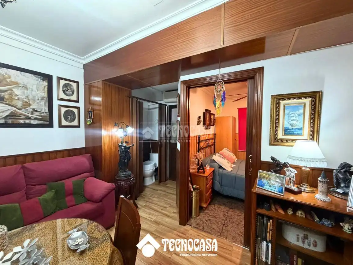 Sala de estar de Casa adosada en venta en Álora con Terraza y Balcón