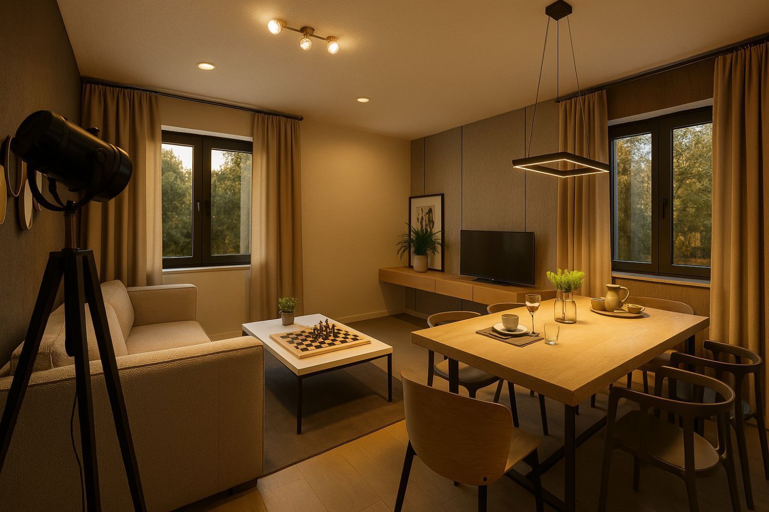 Living room of Flat for sale in Argoños   with Heating, Balcony and Community pool