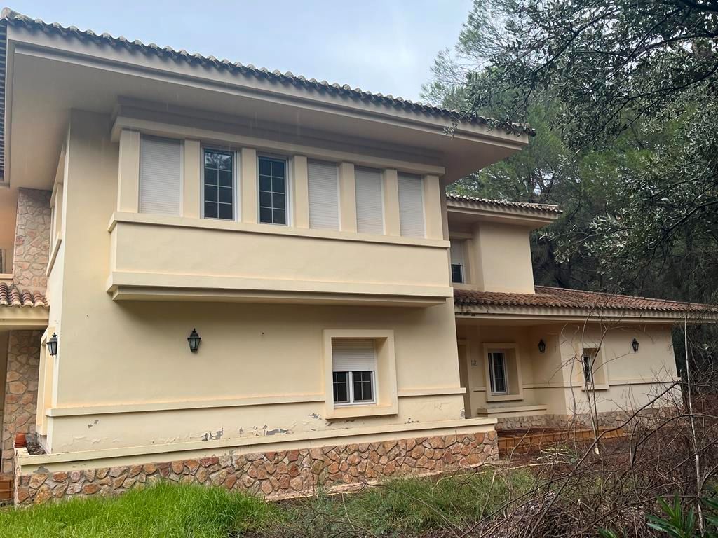 Vista exterior de Casa o xalet en venda en  Albacete Capital amb Aire condicionat, Calefacció i Jardí privat