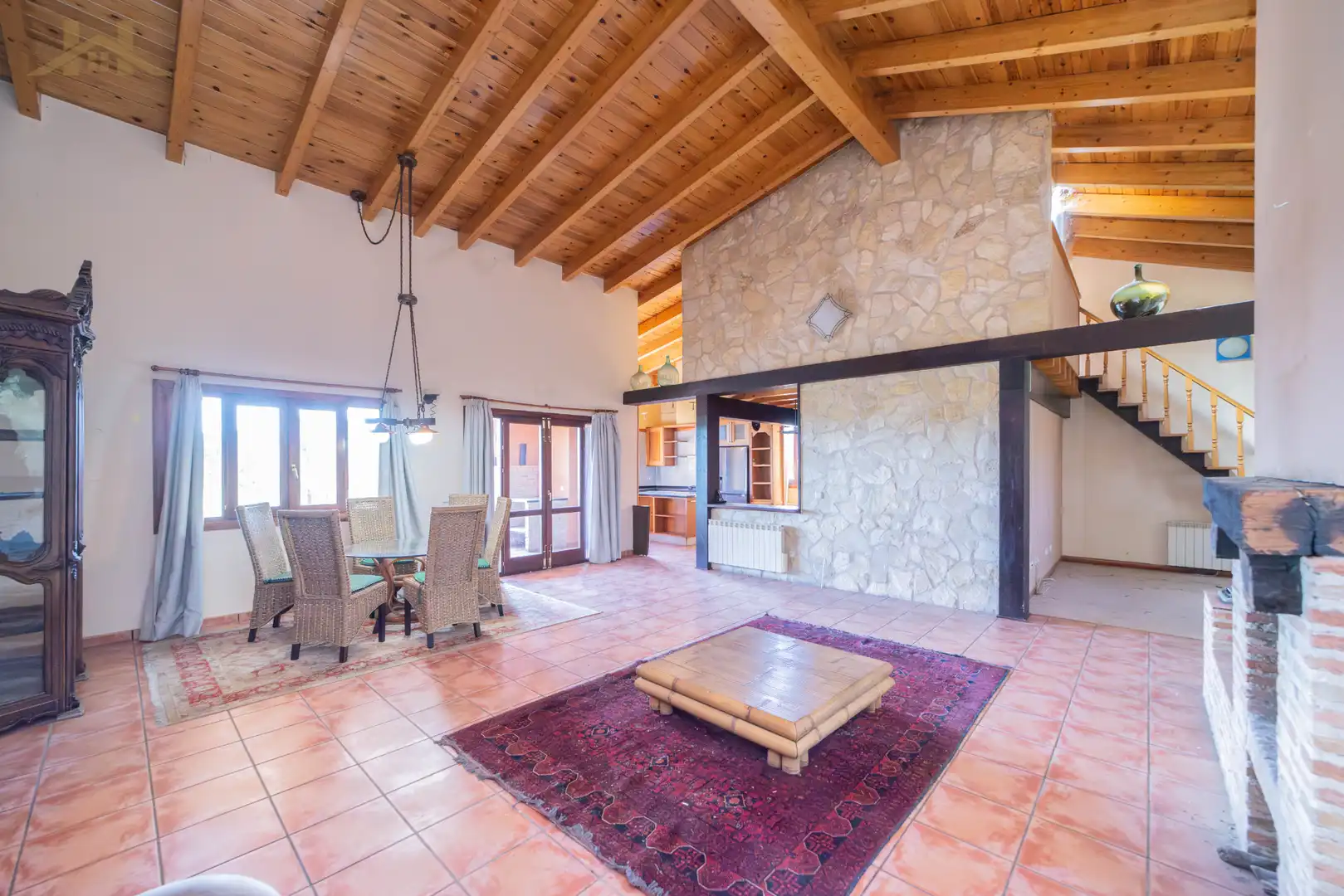 Comedor de Casa o chalet en venta en El Escorial con Calefacción, Jardín privado y Parquet