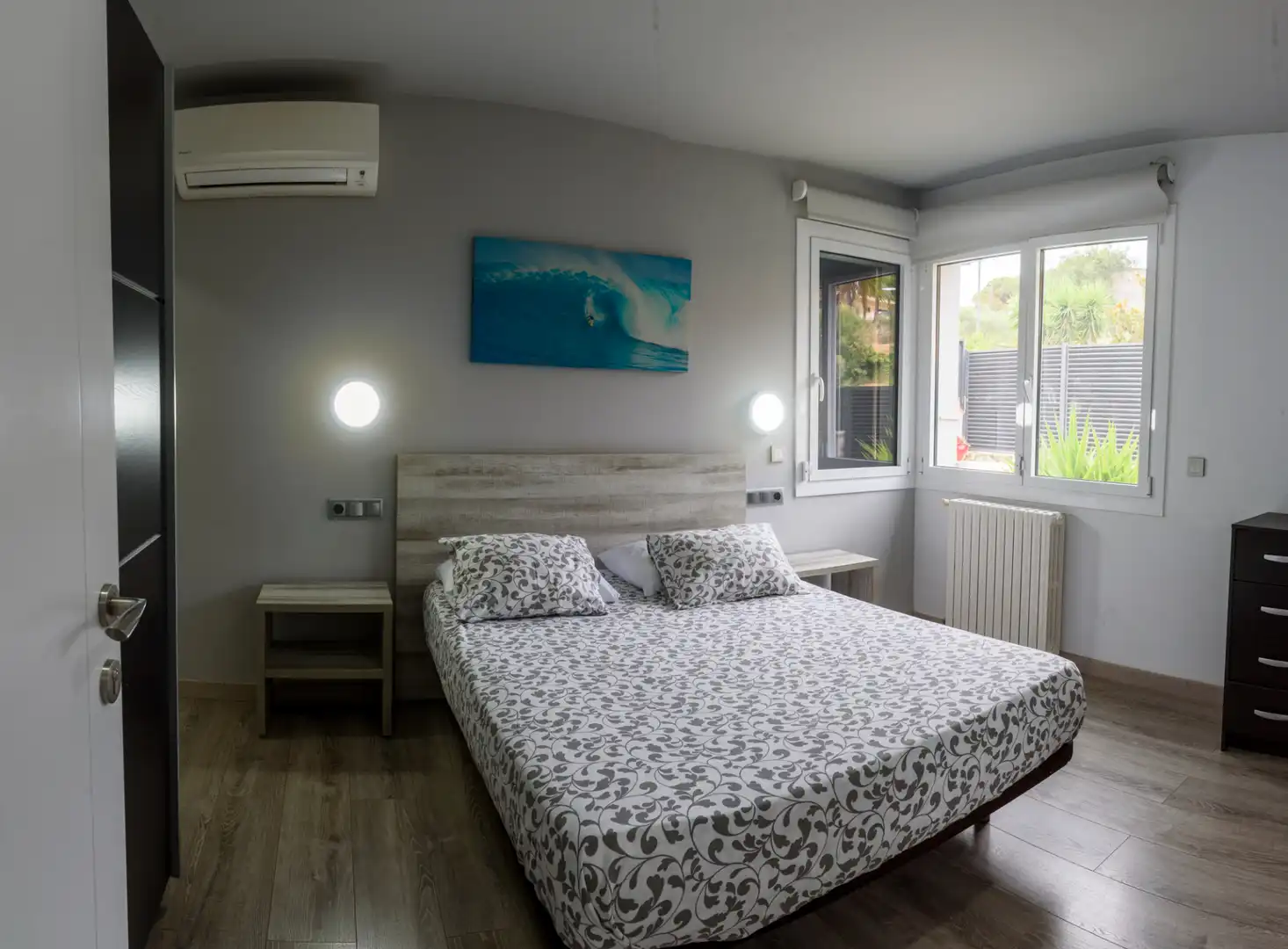 Schlafzimmer von Haus oder Chalet zum Verkauf in Agullana mit Klimaanlage, Heizung und Privatgarten
