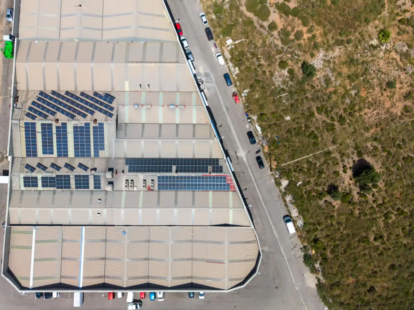 Vista exterior de Nave industrial en venta en Castellón de la Plana / Castelló de la Plana
