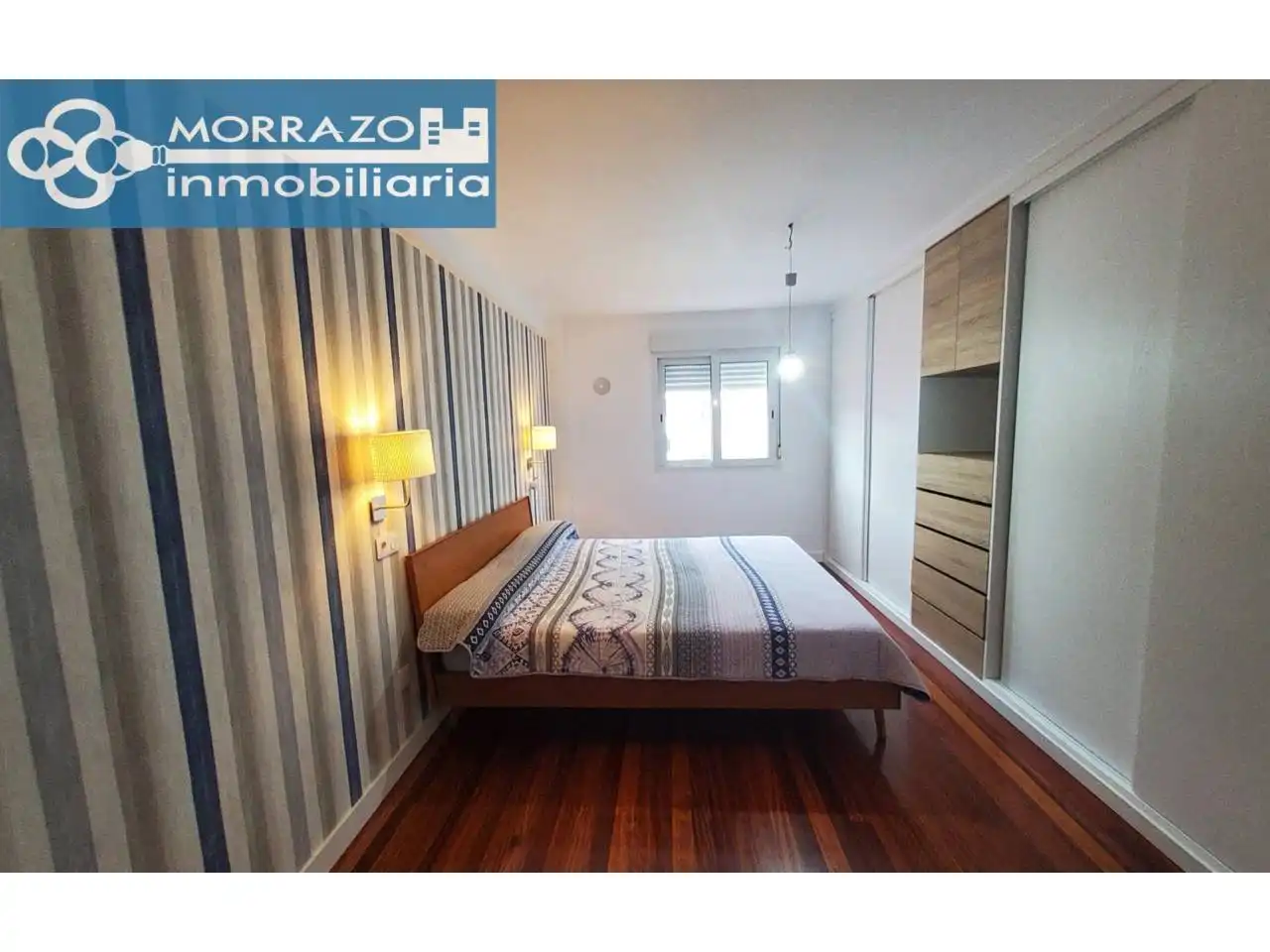 Bedroom of Flat for rent in Bueu  with Heating, Parquet flooring and Furnished