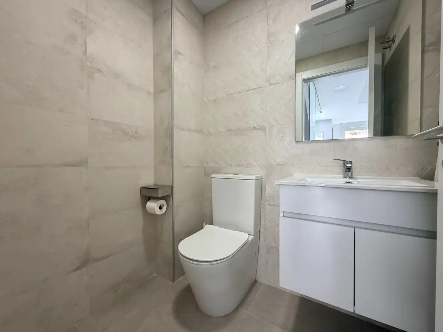Baño de Casa o chalet en venta en Cartagena con Aire acondicionado, Calefacción y Jardín privado