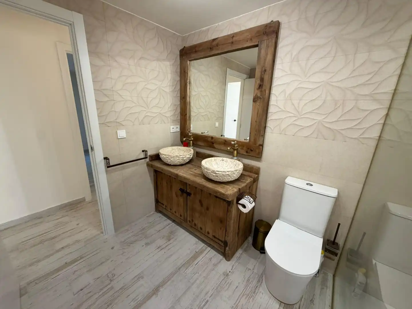 Baño de Casa o chalet de alquiler en L'Alfàs del Pi con Aire acondicionado, Jardín privado y Piscina