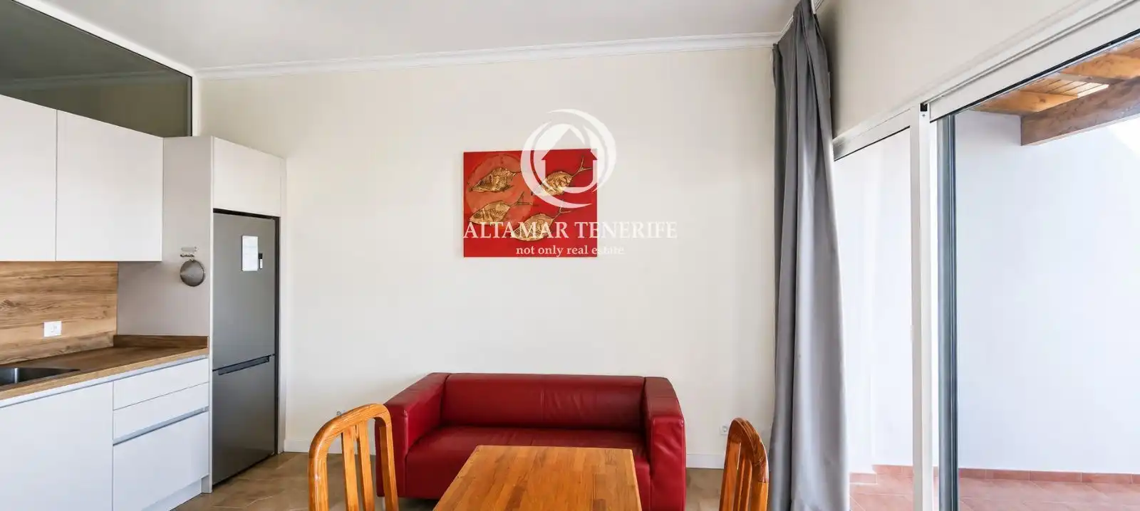 Sala de estar de Apartamento en venta en Adeje con Terraza, Piscina y Piscina comunitaria