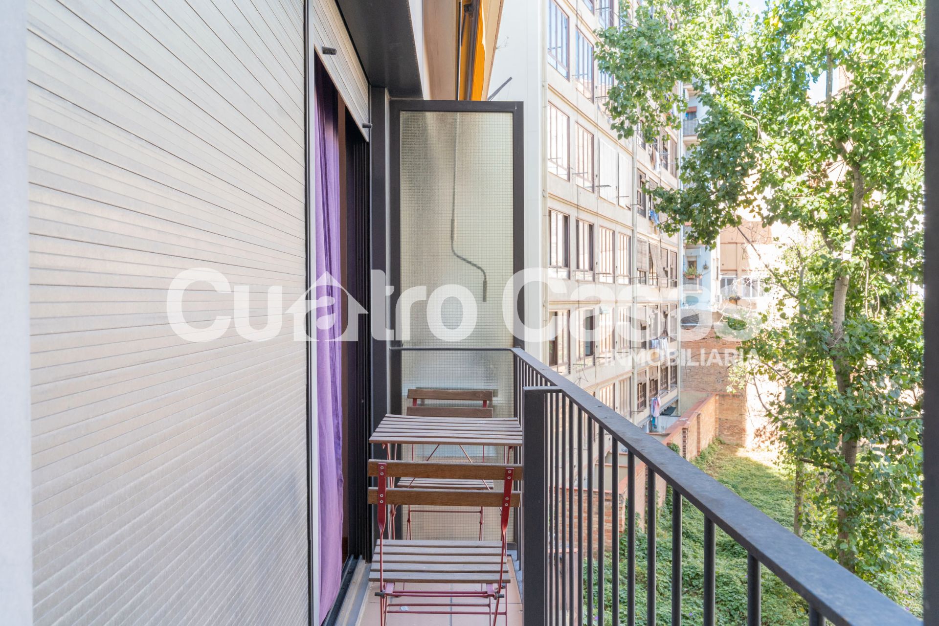 Terrasse von Wohnung zum Verkauf in  Barcelona Capital mit Klimaanlage