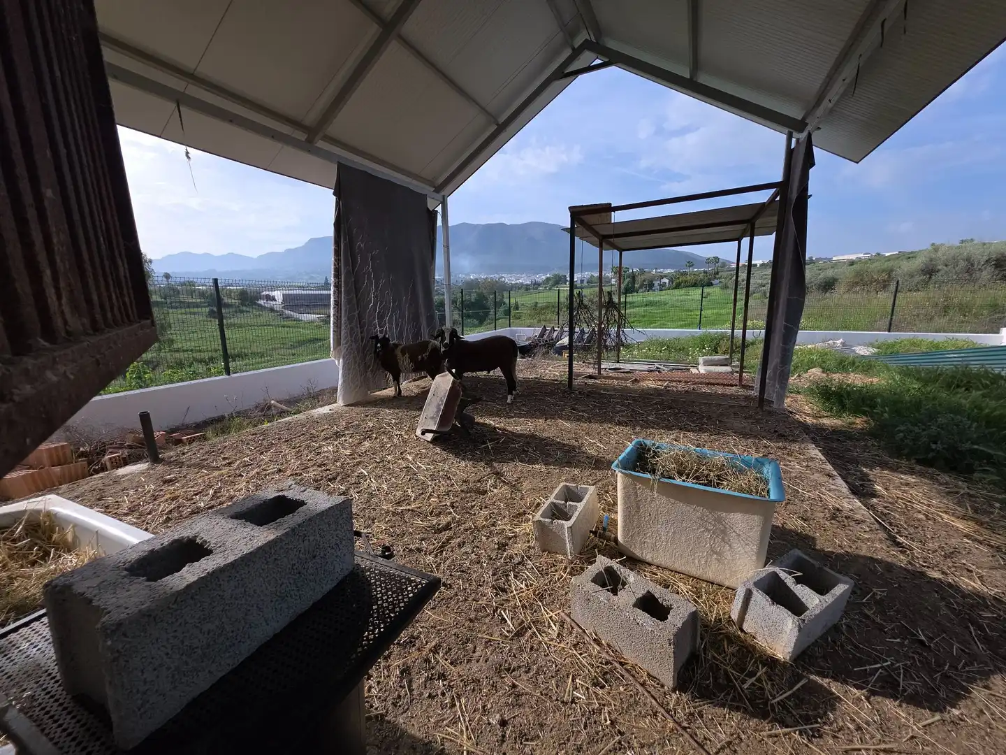 Terraza de Finca rústica en venta en Alhaurín El Grande