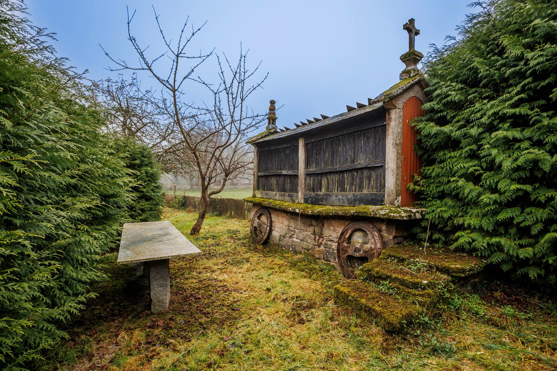 Vista exterior de Finca rústica en venda en Guitiriz amb Moblat