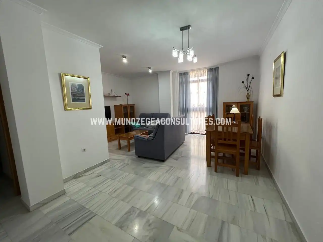 Living room of Flat for rent in Lucena  with Air Conditioner and Furnished