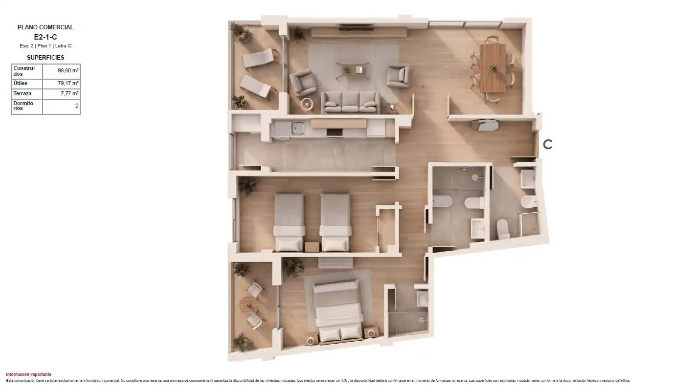 Wohnung mit Pool zum Verkauf in Avenida Avenida Libertad de El Progreso 57, imagen 13