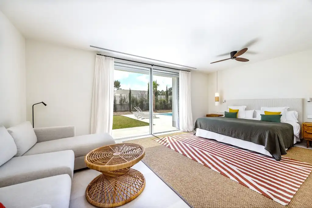 Bedroom of Houses for sale in Calvià  with Air Conditioner, Heating and Private garden