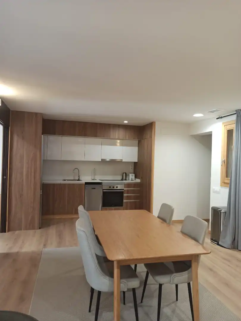 Küche von Wohnung zur Miete in Barcelona mit Klimaanlage, Heizung und Parkett
