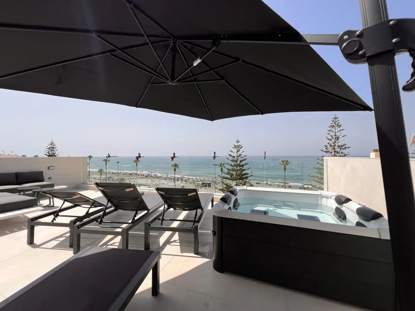 Terraza de Ático en venta en Torrox con Terraza, Amueblado y Horno
