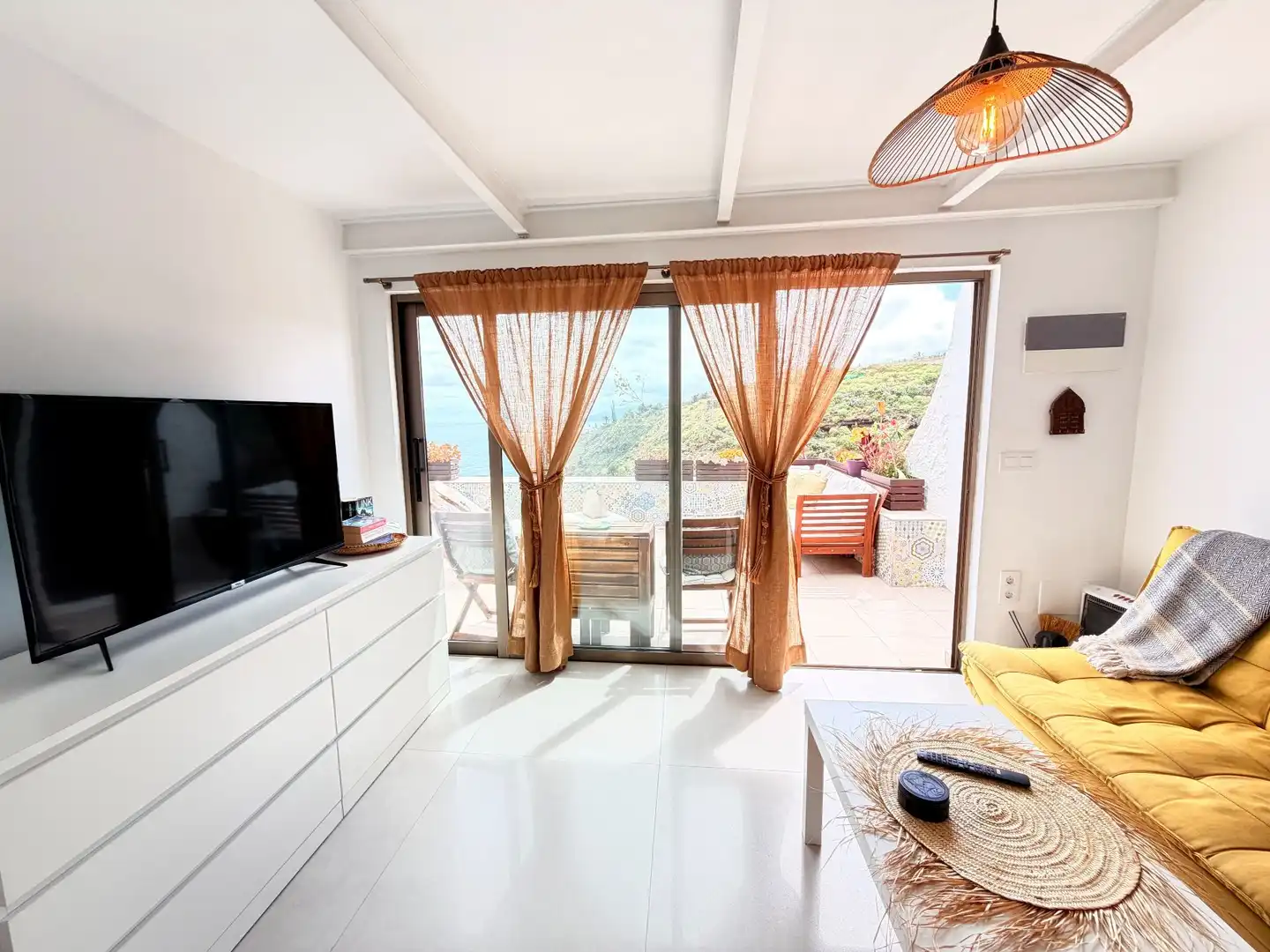 Sala de estar de Apartamento en venta en Los Realejos con Amueblado